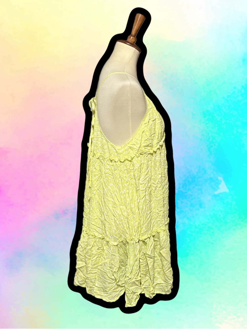 🌈 Beautiful Flowy Summer Strap Dress - Picture 3 of 5